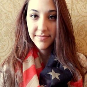 VINTAGED STARS & STRIPES BETSY INFINITY SCARF